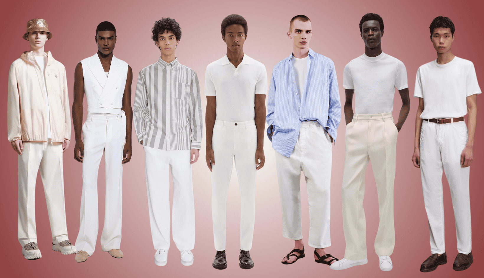 Where to Shop: Mens White Pants