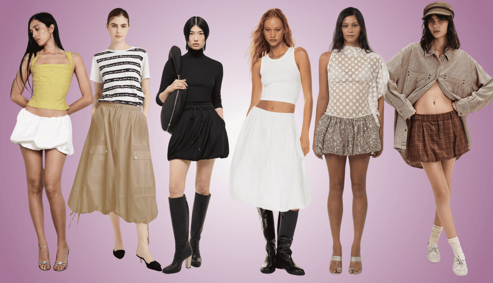 Trending FW24: Bubble Skirts